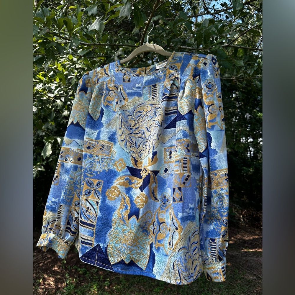 Vintage Satin Top